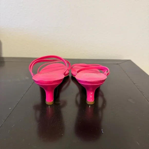 Vince Camuto Pink Kitten Heel Sz 9 - Picture 6 of 9